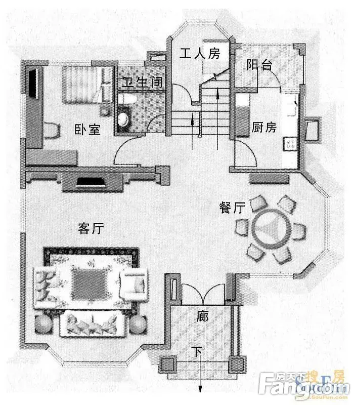 碧桂园凤凰城别墅户型图