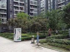 双轻轨清水大两房,视野好,采光足、带屋顶花园、可刀