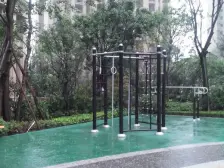 首钢品质,唯一清水大露台,看中庭,视野好