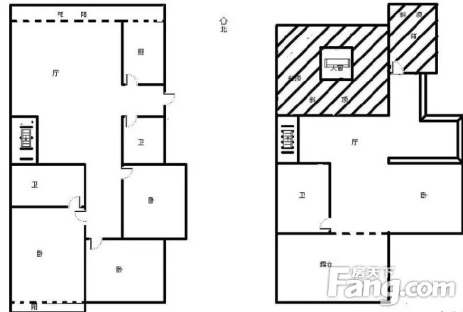 水尚阑珊别墅户型图